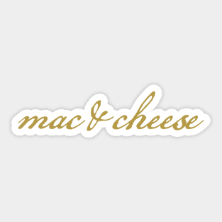 Mac and Cheese Sticker